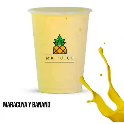 Batido Maracuyá Banano 16 Oz