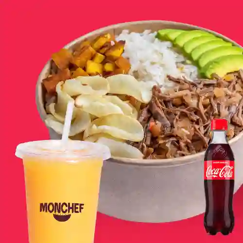 Combo Bowl Llanero + Coca-Cola Sabor Original 400 ml