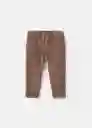 Pantalón Simon Marrón Talla 97 Niños Mango
