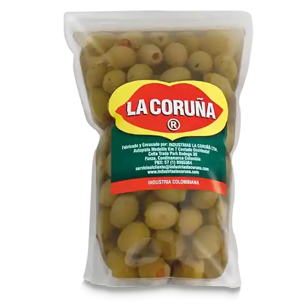 La Coruña Aceituna Rellena de Pimentón Cryovac