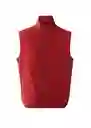 Chaleco Nadast Rojo Talla L Hombre Mango