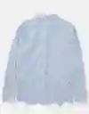 Camisa Mujer Azul Talla Small 6433401 American Eagle