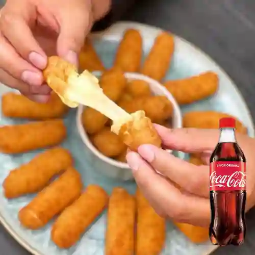 Combo Deditos de Queso + Coca Cola Original 500 ml