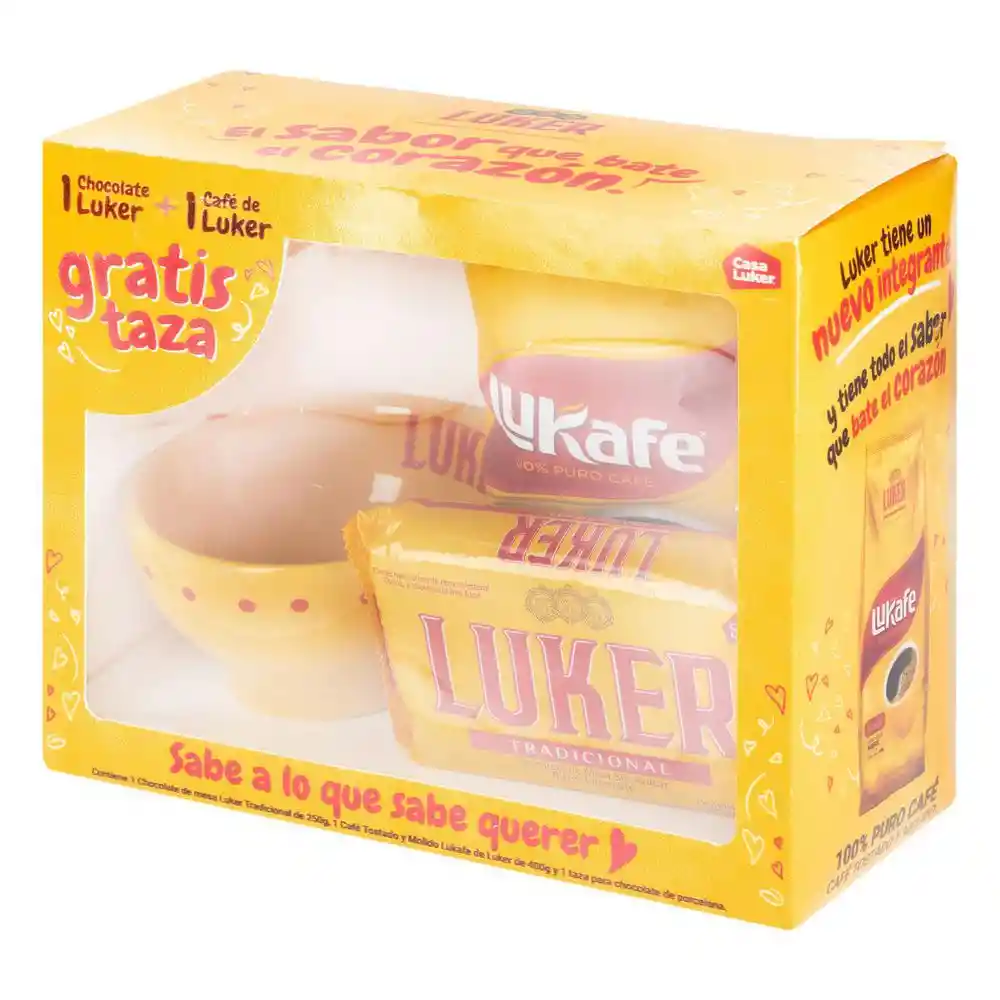 Luker Chocolate + Lukafe + Taza