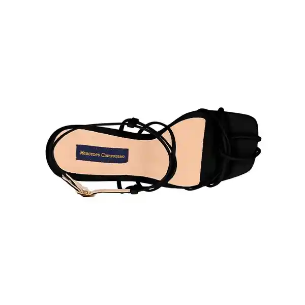 Sandalias Tacón Praia Negro Talla 37