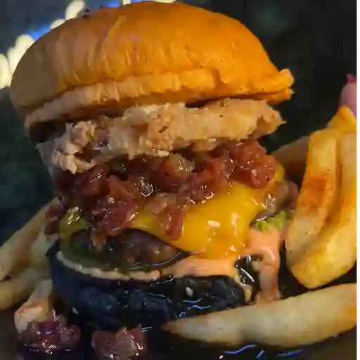 Burguer black jack halloween