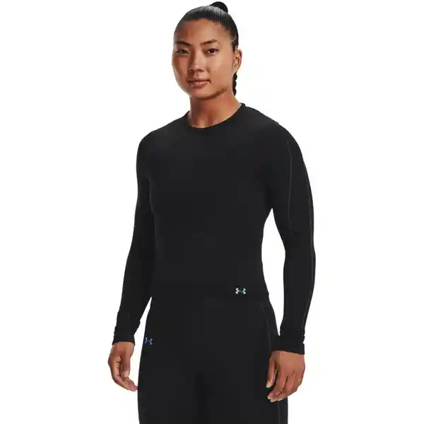 Under Armour Camiseta Ua Rush Seamless Ls Negro Talla SM