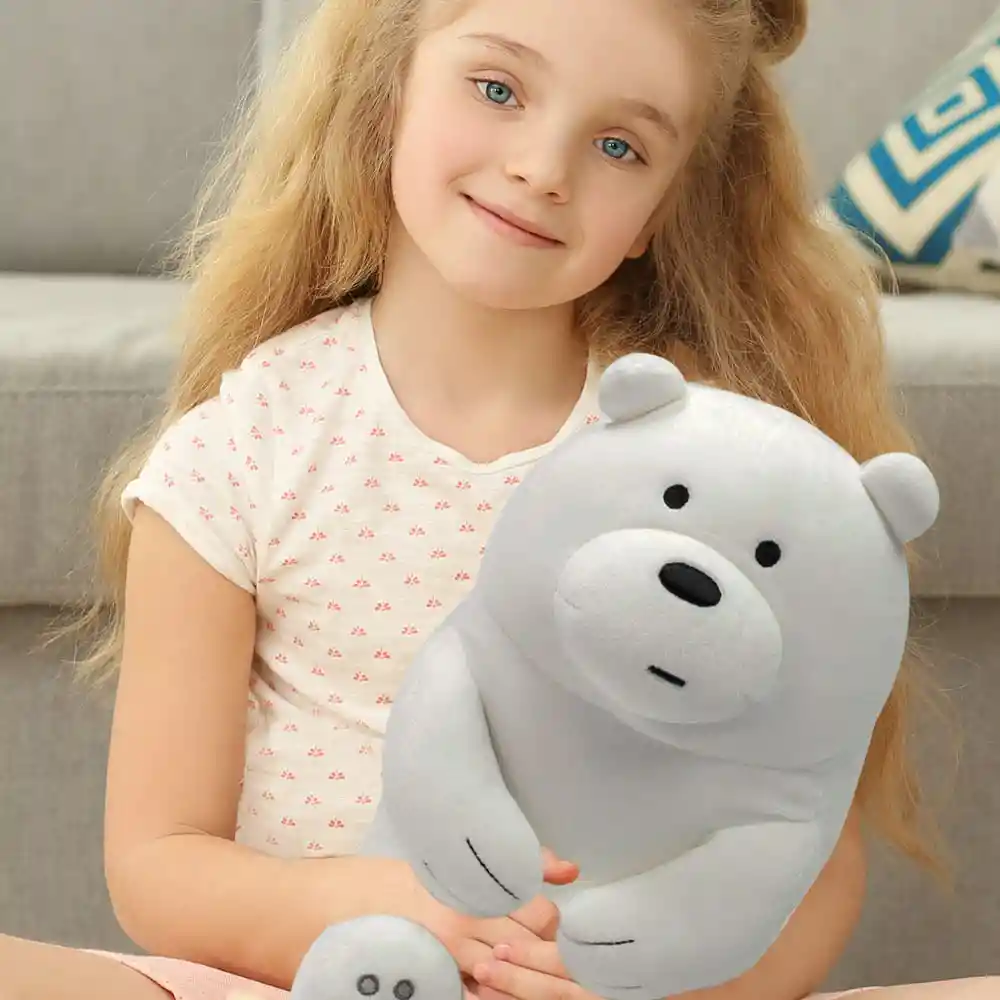 Miniso Peluche Polar Lovely Sentado we Bare Bears 30 cm