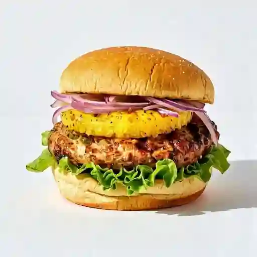 Hamburguesa Hawaiana