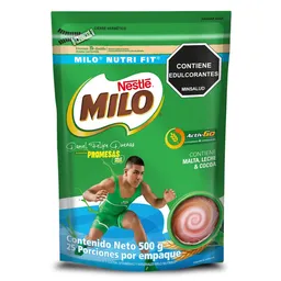 Bebida en Polvo Milo Nutri-Fit Menos Azúcares 500 g