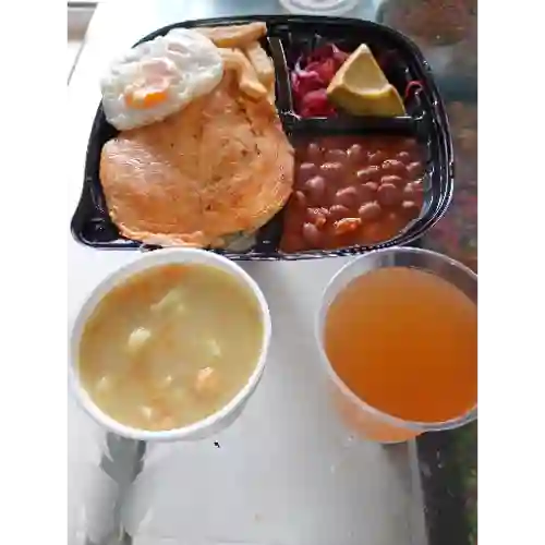 Menu Completo con Pechuga