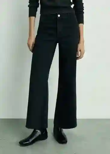 Jean Catherin Tejano Negro Talla 34 Mujer Mango