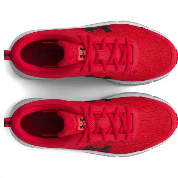 Under Armour Zapatos Charged Assert 10 Hombre Rojo Talla 8.5