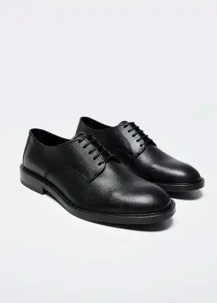 Zapato Aspe Negro Talla 43 Hombre Mango