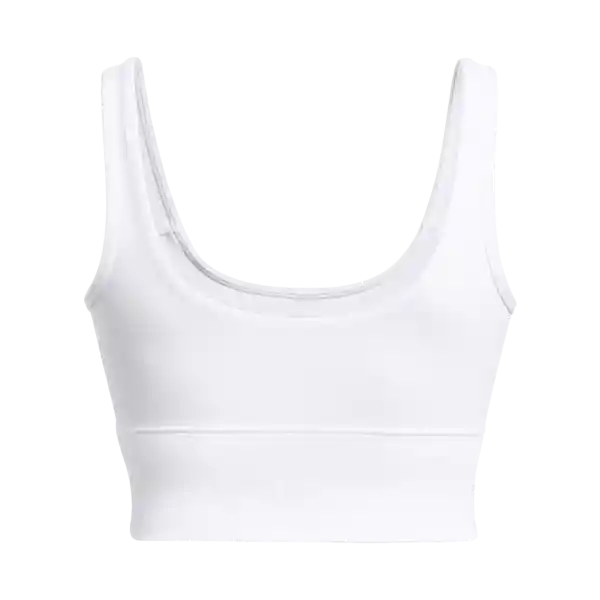 Under Armour Crop Meridian Fitted Mujer Blanco LG 1379153-100