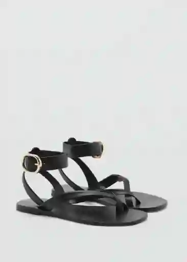 Sandalias Cudi1 Negro Talla 37 Mujer Mango