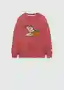 Sudadera Tazlt Rojo Talla 06 Niños Mango