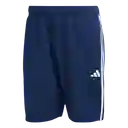 Adidas Pantaloneta Tr-Es Piq 3Sho de Hombre Azul Talla M