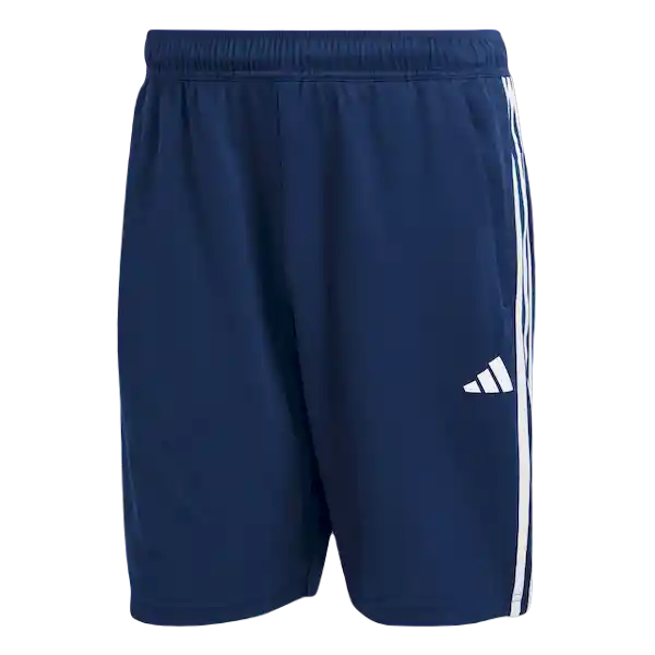 Adidas Pantaloneta Tr-Es Piq 3Sho de Hombre Azul Talla M