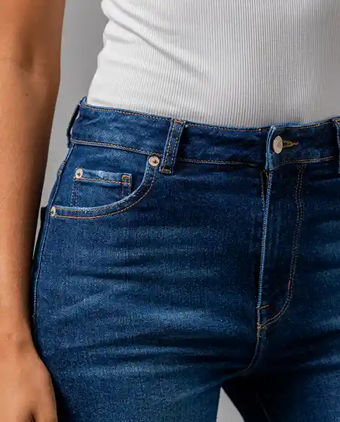 Jean Jegging Mujer Azul Colonial Ultraoscuro T 16 41006 Rifle