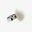 Inkanta Anillo Medium Dome Perlas Plata