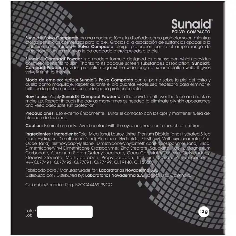 Sunaid Protector Solar Novaderma