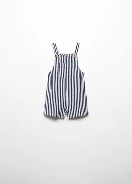 Enterizo Mono Biarritz Navy Talla 70 Niños Mango