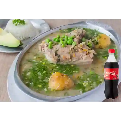 Combo Cuchuco con Espinazo + Coca-Cola