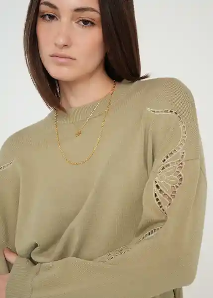 Collar Amarillo Dorado Oscuro 339G057 Naf Naf