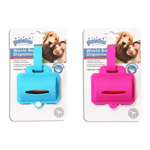 Pawise Soporte de Bolsas en Silicona (Colores Surtidos)