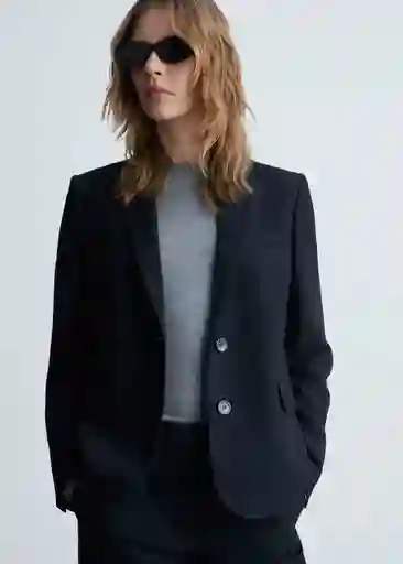 Blazer Americana na Bergen Marino Talla S Mujer Mango