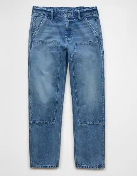 Jean Hombre Azul Talla 28 x 30 6942414 American Eagle