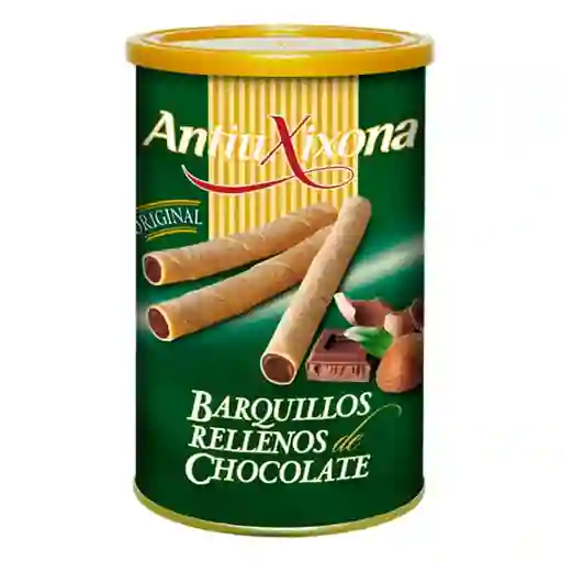 Antiuxixona Barquillo Rellenos Chocolate
