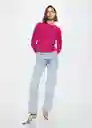 Jersey Calady Fucsia Talla 24 Mujer Mango