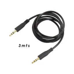 Osblack Cable de Audio Negro 3 m