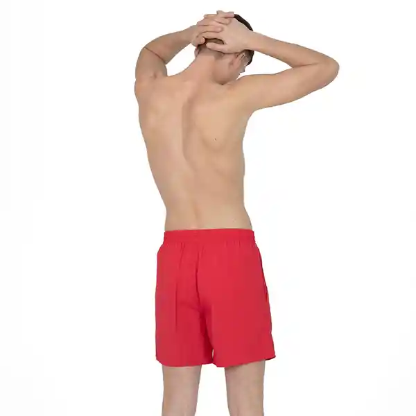 Speedo W Short Largo Essentials 16 Rojo Talla S