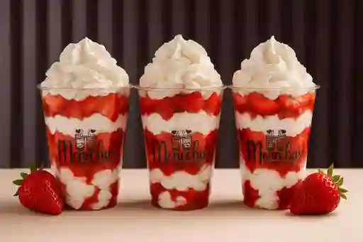 Trio Fresas con Crema