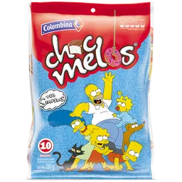 Chocmelos Masmelos Recubiertos de Chocolate The Simpsons