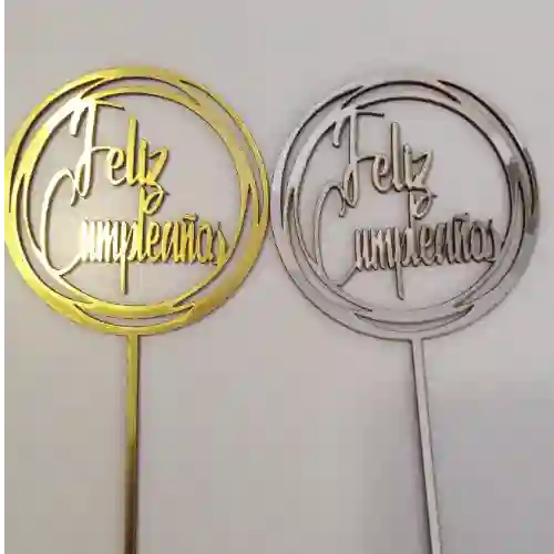 Letrero Feliz Cumpleaños