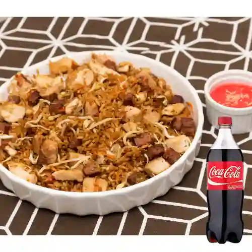 Arroz Mixto ( 1-2 Personas) + Cocacola Org 1.5 Lts