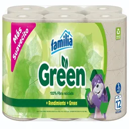Familia Papel Higiénico Green