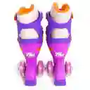 Zoom Patines Tres Ruedas Morado