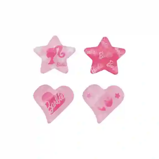 Set Pinzas Mini Para el Cabello Colección Barbie Miniso