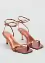 Sandalias Pauli Cobre Talla 42 Mujer Mango