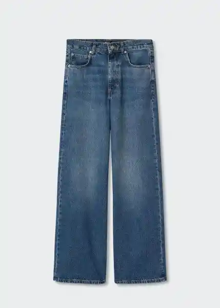 Jeans Elodi Tejano Oscuro Talla 44 Mujer Mango