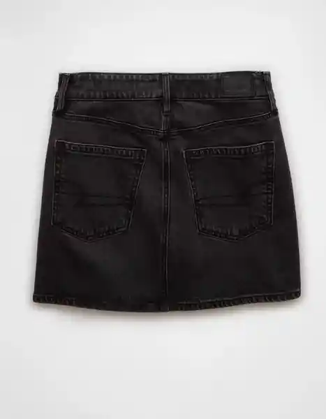 Falda Mujer Negro Talla: 6 5097001 American Eagle