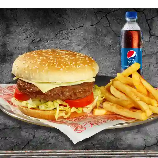 Hamburguesa tía teresa en combo