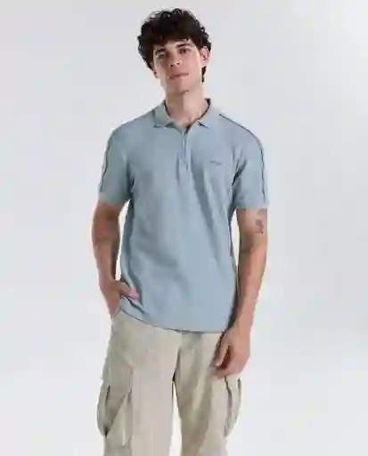 Polo Hombre Gris Talla L 809G009_GRI154704 Americanino