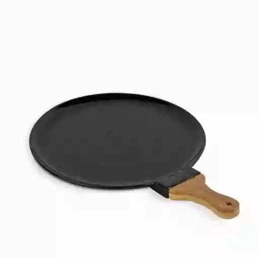 Plato Pizza en Porcelana Negro 32 cm Ambiente Gourmet
