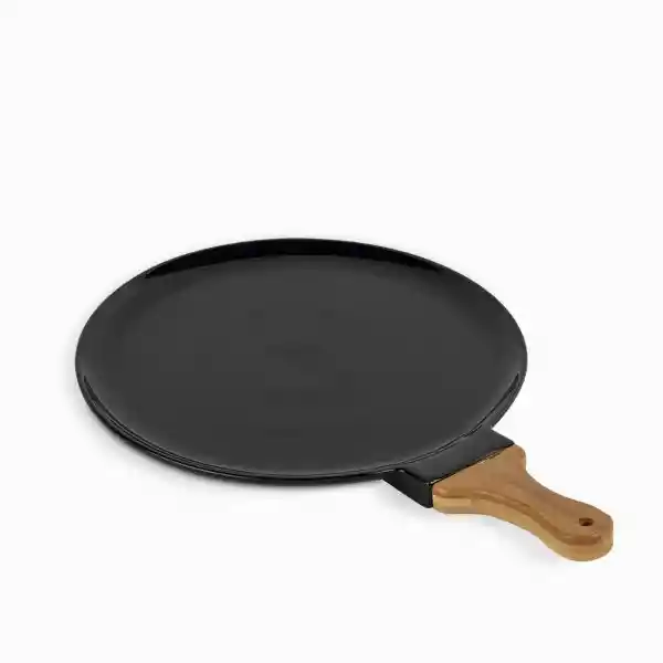 Plato Pizza en Porcelana Negro 32 cm Ambiente Gourmet